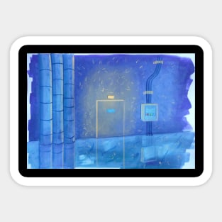 Electric Gateway Sticker